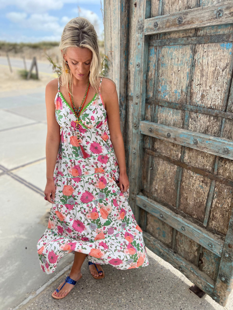 PLACE DU SOLEIL - Floral Sun Dress MULTI – Cint Boutique