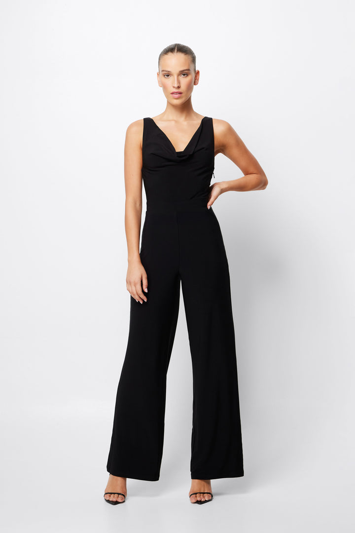 MOSSMAN - Ulterior Motive Jumpsuit BLACK – Cint Boutique